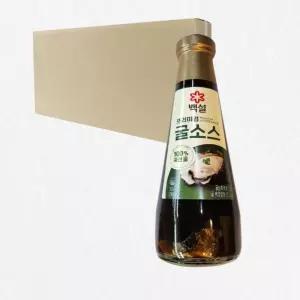 [로지프로] 백설 프리미엄 굴소스 350g 15개입 (1박스)