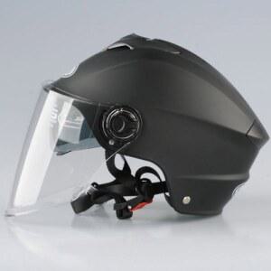 오토바이헬멧 파 스쿠터 여성 헬멧 귀여운 여자 스마일 바이크 레트로 반모