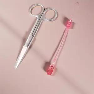 컷시저 컷시져 의료용 가위 시저가위 1개 + 스프링 집게줄 1개 세트 간호사 용품