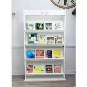 홍보물 도서 진열대 카다로그 거치대 팜플렛 엽서 전시대