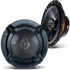 류키로 350와트 6.5인치 동축 3방향 스피커(1쌍) 풀레인지 트위터 및 미드 우퍼 자동차 오디오 카