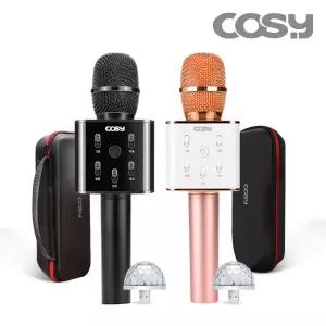 마이크+미러볼+케이스 노래방 휴대용 선물 파티 가정