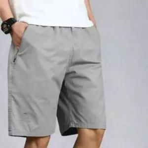 [골드스마일]남성용 여름 밴딩 허리 캐주얼 반바지 컬러 팬츠