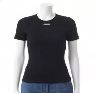 [알렉산더맥퀸]ALEXANDER MCQUEEN 25FW 로고 각인 리벳 디테일 립 티셔츠 833859 QLAER 1000 835310