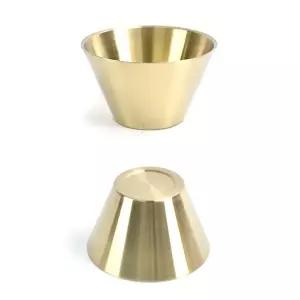 [조르지오]이중 UL56BN97 티타늄 빙수볼 샐러드 디저트볼 11.9x7.8cm 2호