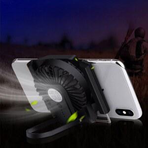스마트폰 쿨러 선풍기 핸드폰 USB쿨링팬 백클립 냉각패드 스탠드 속도 RGB 쿨링팬