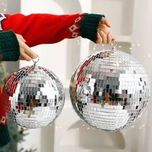 무대 데코 가정용 20센티 파티 노래방 25센티 디스코볼 홈 꾸미기 싸이키 미러볼 장식 소품 파티룸 거울
