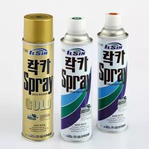 일신 락카 스프레이 뿌리는 페인트 420ml 일신케미칼 일신 일신락카스프레이