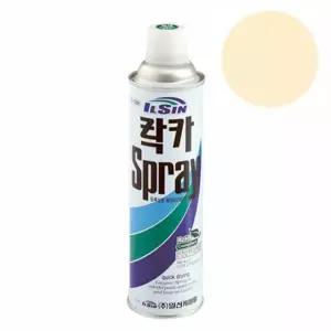일신 락카 스프레이 아이보리 420ml 일신케미칼 일신 일신락카스프레 페인트
