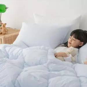순면이불세트 순면100 아이들침구세트 힐링이불패드세트  SS스카이  부드러운침구세트