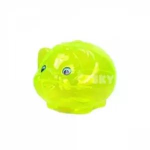 WL 형광 투명 돼지저금통 중2P 인테리어저금통