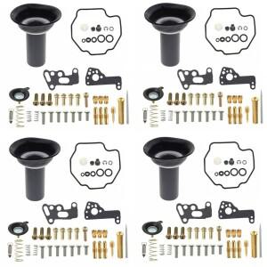 4세트 V-MAX 1200 바이크 오토바이 기화기 수리 키트 Vmax 1985-2000 V-MAX1200 플런저