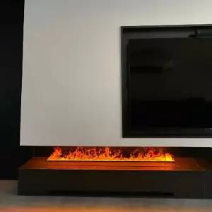 불멍 수증기 가짜불 거실 난로 벽난로 펜션 실내 카페 인테리어 무드등 가습 장식 불꽃