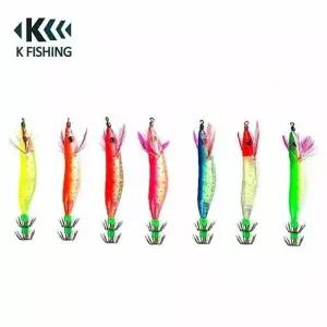 야광 수염형 루어 낚시 에기 피싱 낚시장비