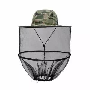 모기퇴치 낚시용 벌초용 방충망 밀리터리 스타일 모자