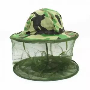 자외선 차단 메쉬 벌레 방충 모자 햇빛 그늘망사 양봉 벌초용 끈모자