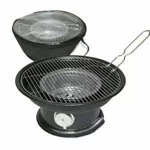 야외용 숯불 화로 원형 바베큐 그릴 석쇠 숯불구이용