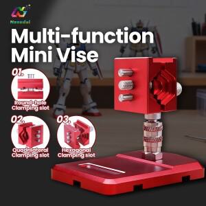 Ustar UA-90637 다기능 미니 소형 바이스 건담 스케일 모델 호환 제작 도구 조립 밀리터리 취미 DIY 공예