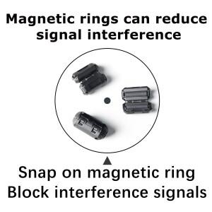 Bambu lab AMS/AMS 2 Pro/AMS HT 1.5M/2M 6핀 버스 케이블 (X1/P1/H2D 시리즈 3D 프린터용)