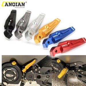 NMAX 155 NMAX125 N MAX MAX155 2015 오토바이 후방 발 페그 레스트 용 CNC 승객 발판