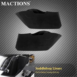 오토바이 새들백 라이너 장착형 라이닝 블랙 (할리 투어링 로드 스트리트 FLHX FL 년식 이후)
