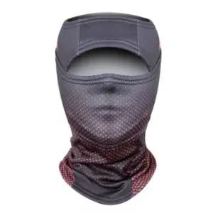 9FX 겨울 바라클라바 헤드 홀 방한 마스크 도트 레드