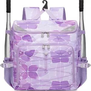 8-12세 소년 를 위한 FOKDUVB 야구 소프트볼 장비 가방 백팩 10-12 12-14 큰 청소년 배트백 통풍 신발칸