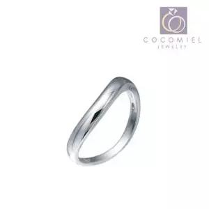 웨이브 R-59 커플 우정 실버링 은반지 패션 반지 연인 W177321