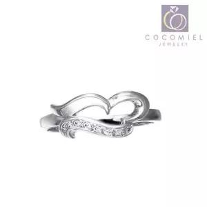 러블리 R-68 커플 우정 실버링 은반지 패션 반지 연인 W177313