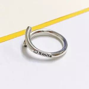 순은반지 휘바스마일 은반지 프리사이즈 925실버 WFJYK3K