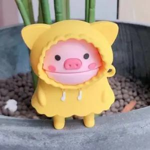 무선 이어폰 에어팟 우비 꿀꿀이 돼지 캐릭터 케이스 (WFI218X)