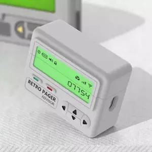 무선 이어폰 에어팟 보호 스트랩 레트로 삐삐 케이스 (WFI218V)