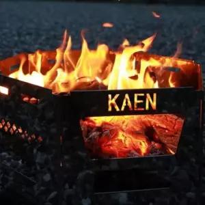 캠핑 불멍 접이식 미니 화로대 바베큐 그릴 화로 (WFGSQIQ)