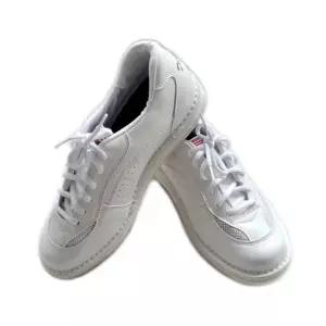 락엔볼 - 디스커버리 화이트 오른손 전용 볼링화 + 신발탈취제, 신발주머니