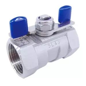 1PC B101N-1/2(15A) 상아스테인리스 볼밸브 1EA 1PC B101N-1/2(15A)