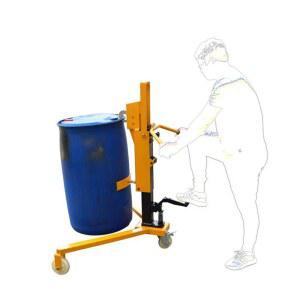 드럼통 밀차 대차 폴리우레탄 브레이크 이동 리프트 이동식 핸드 드럼 트럭 철통