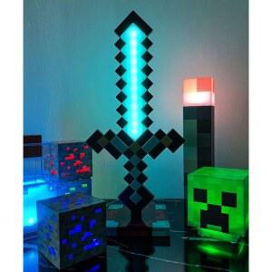 다이아몬드검 무드등 램프 조명 라이트 테이블 야간등 선물 마인크래프트피규어 변신물약 장식