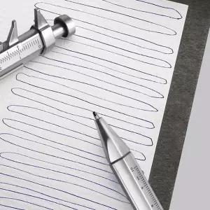 휴대용 버니어캘리퍼스 볼펜 측정도구 (WFJBOYZ)