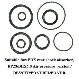 자전거 리어 쇼바 쇼크 키트 8개 에어 부품 업소버 도장 O 오링 버전 폭스 공기압 링
