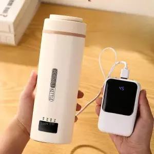 USB텀블러 차량용 라면포트 usb텀블러 전기포트