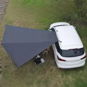 차량도킹타프 사이드 어닝 차박 텐트 검정색 방풍 자동차