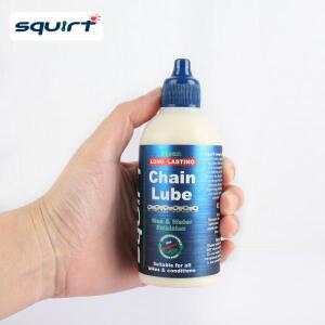 SQUIRT 120ML 자전거 체인 왁스 유지 보수 오일 도로 MTB 건식 기어 윤활유 포크 플라이휠 윤활제