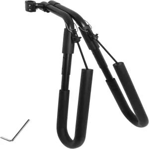 서프보드 자전거 랙 조절식 캐리어 브래킷 최대 8FT의 숏보드 적합 자전거용 스노보드 홀더