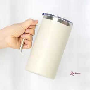 핸들텀블러 손잡이 700ml 보온 보냉 대용량 스텐 회사 캠핑 입구넓은qrs670