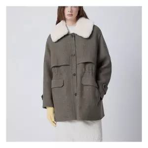 듀엘무스탕 카라 하프 코트 D254MSJ557 883128