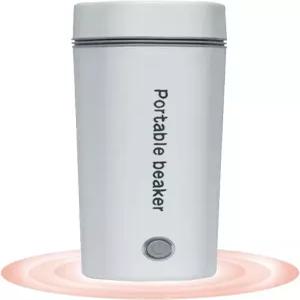 110V 전기 가열 여행용 머그잔 350ML 스마트 난방 물병 누수 없는 휴대용 주전자 5분간 빠르게 끓임 /커피