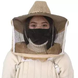 [콩심팥심]양봉 방충 벌초 안전망 모자 캠핑 낚시모자 정글모