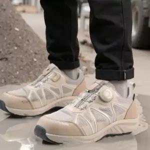 세몽 다이얼 안전화 공장신발 가죽 논슬립 통풍구 현장화 SD 4in 근무화