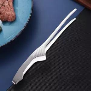 주방 스텐집게 요리핀셋 고기집게 캠핑용집게 실버 WFHIHH4