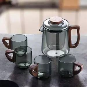 찻잔세트 티세트 티포트 내열유리 PrimeBulk